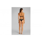 Calvin Klein Intense Power Triangle Γυναικείο Μαγιό Bikini Top Μαύρο