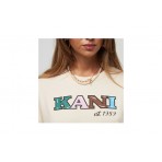 Karl Kani Retro Tee Dress Φόρεμα Mini (KW231-026-1 BEIGE)
