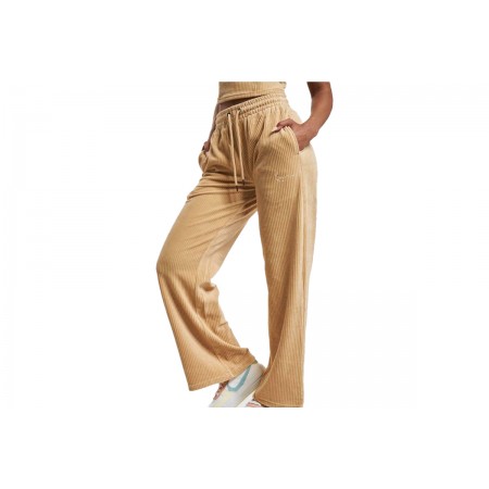 Karl Kani Small Signature Corduroy Wide Leg Pants Παντελόνι Φόρμας Γυναικείο