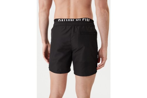 Calvin Klein Intense Power Double Waistband Μαγιό Σορτς Ανδρικό (LV00N61015 UB1)