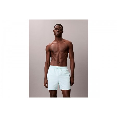 Calvin Klein Monogram Medium Drawstring 13Cm Μαγιό Σορτς Ανδρικό 
