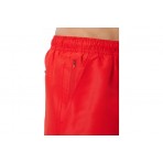 Calvin Klein Intense Power Medium Drawstring Ανδρικό Μαγιό Σορτς Κόκκινο, Λευκό
