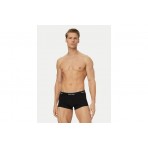 Calvin Klein Icon Cotton Stretch Relaxed Ανδρικά Εσώρουχα Μπόξερ Μαύρα 3 Τεμάχια