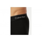 Calvin Klein Icon Cotton Stretch Relaxed Ανδρικά Εσώρουχα Μπόξερ Μαύρα 3 Τεμάχια