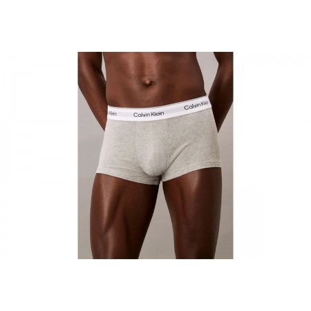 Calvin Klein Icon Cotton Stretch Εσώρουχο Boxer 3-Τεμάχια 