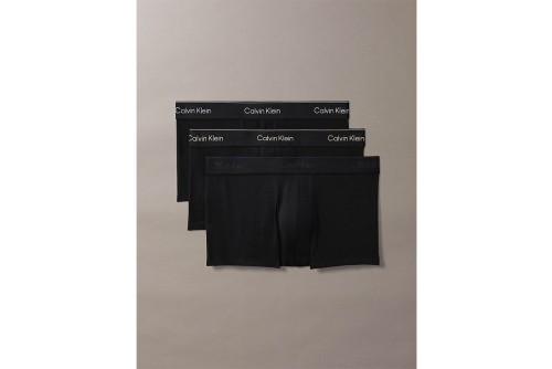 Calvin Klein Icon Cotton Stretch Low Rise Εσώρουχο Boxer 3-Τεμάχια (LV00NB4389 40I)