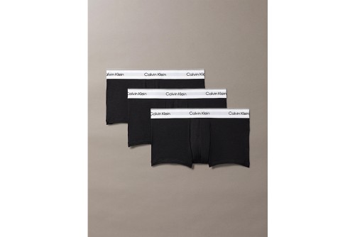 Calvin Klein Icon Cotton Stretch Low Rise Εσώρουχο Boxer 3-Τεμάχια (LV00NB4389 UB1)