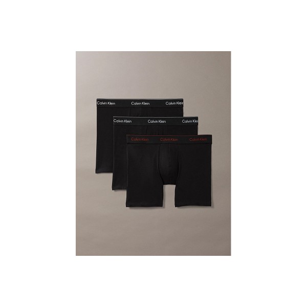Calvin Klein Icon Cotton Stretch Εσώρουχο Boxer 3-Τεμάχια (LV00NB4394 0FL)
