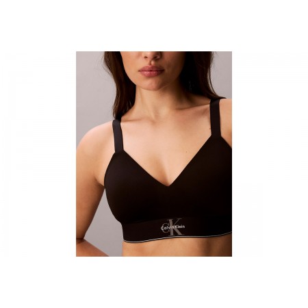 Calvin Klein Graphic Monogram Microfibre Lightly Lined Bralette Γυναικείο 