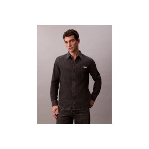 Calvin Klein Πουκάμισο Μακρυμάνικο Τζιν Ανδρικό (LV040BM733 KQB)