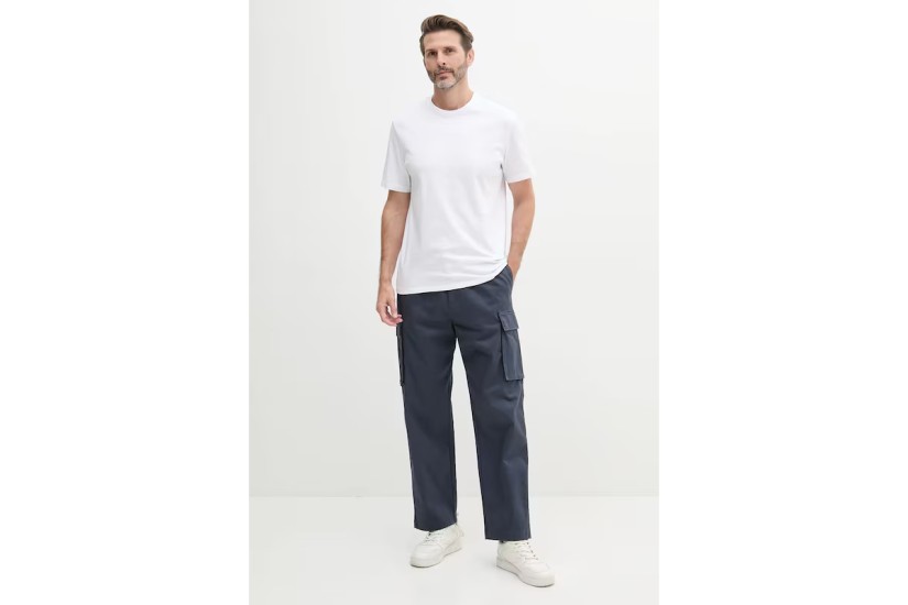 Calvin Klein Ανδρικό Κοντομάνικο T-Shirt Λευκό