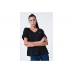 Calvin Klein Monogram Γυναικείο Κοντομάνικο T-Shirt Μαύρο