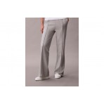 Calvin Klein Cotton Terry Γυναικείο Παντελόνι Φόρμας Γκρι