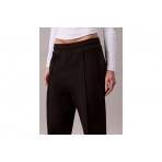 Calvin Klein Cotton Terry Γυναικείο Παντελόνι Φόρμας Μαύρο