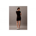 Calvin Klein Soft Stretch Cotton Γυναικείο Φόρεμα Mini Μαύρο