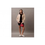 Calvin Klein Soft Stretch Cotton Γυναικείο Φόρεμα Mini Μαύρο