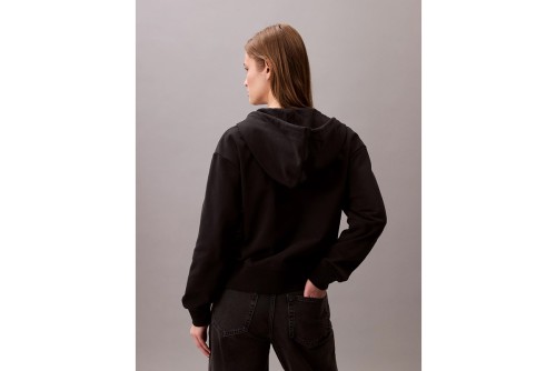 Calvin Klein Monologo French Terry Ζακέτα Βαμβακερή Γυναικεία (LV047B270G UB1)
