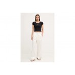 Calvin Klein Cotton Stretch Rib Baby Γυναικείο Κοντομάνικο T-Shirt