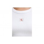 Calvin Klein Cotton Stretch Rib Baby Γυναικείο Κοντομάνικο T-Shirt