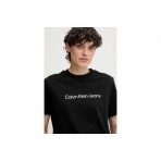 Calvin Klein Logo Classic Γυναικείο Κοντομάνικο T-Shirt Μαύρο