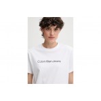 Calvin Klein Logo Classic Γυναικείο Κοντομάνικο T-Shirt Λευκό