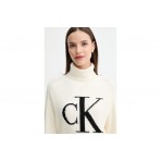 Calvin Klein Γυναικεία Μακρυμάνικη Μπλούζα Λευκή