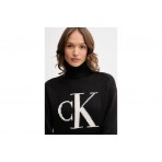 Calvin Klein Γυναικεία Μακρυμάνικη Μπλούζα Μαύρη