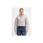 Calvin Klein Shine Cropped Γυναικείο Μπουφάν Puffer Λιλά