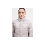 Calvin Klein Shine Cropped Γυναικείο Μπουφάν Puffer Λιλά