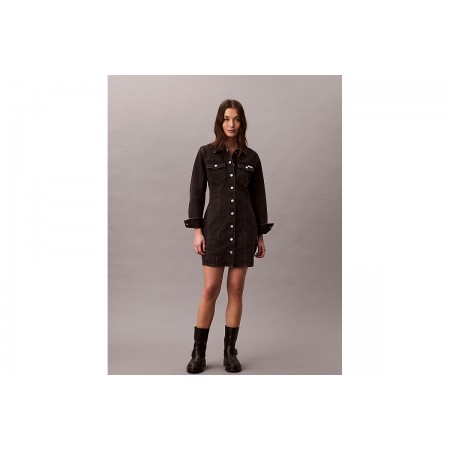 Calvin Klein Γυναικείο Mini Φόρεμα Μαύρο