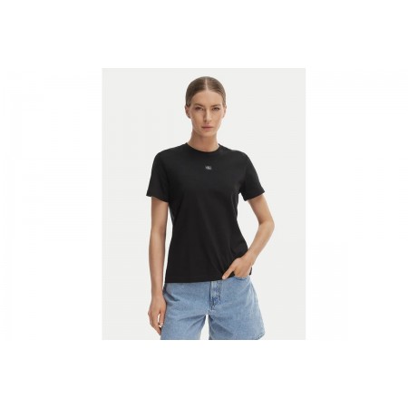 Calvin Klein Woven Label Classic Fit T-Shirt Γυναικείο 