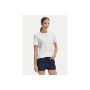Calvin Klein Woven Label Classic Fit T-Shirt Γυναικείο (LV047F227G YAF)