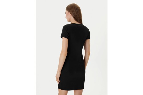 Calvin Klein Monologo Baby Rib Φόρεμα Mini Γυναικείο (LV047F241G UB1)