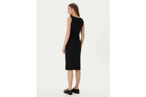 Calvin Klein Baby Rib Φόρεμα Midi Γυναικείο (LV047F257G UB1)