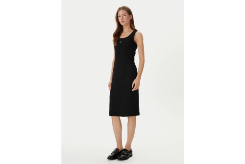 Calvin Klein Baby Rib Φόρεμα Midi Γυναικείο (LV047F257G UB1)