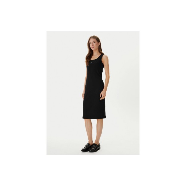 Calvin Klein Baby Rib Φόρεμα Midi Γυναικείο (LV047F257G UB1)