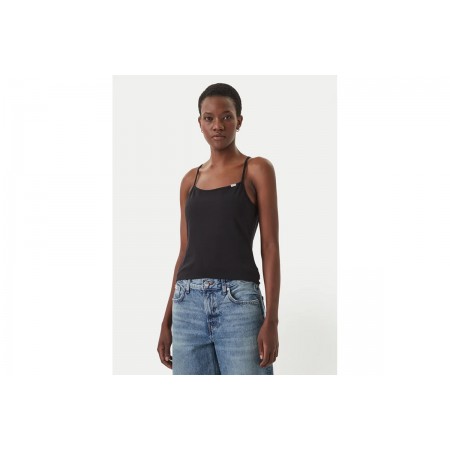 Calvin Klein Cotton Stretch Strap Cami Μπλούζα Αμάνικη Γυναικεία 
