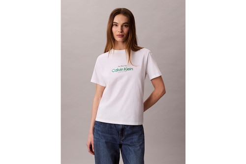 Calvin Klein Classic Nyc Logo T-Shirt Γυναικείο (LV047F810G YAF)