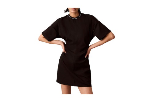 Calvin Klein Milano Jersey Draped T-Shirt Φόρεμα Mini Γυναικείο (LV047G251G UB1)