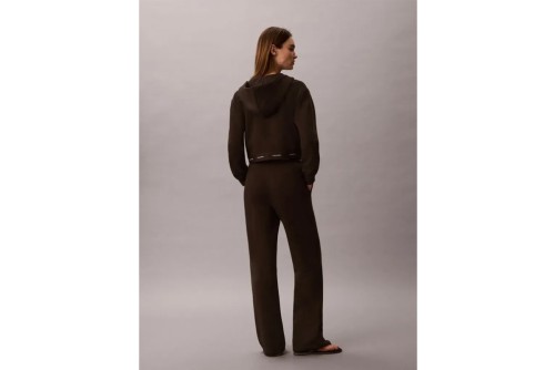 Calvin Klein Logo Waistband Wide Leg Παντελόνι Φόρμας Γυναικείο (LV047G253G TO2)