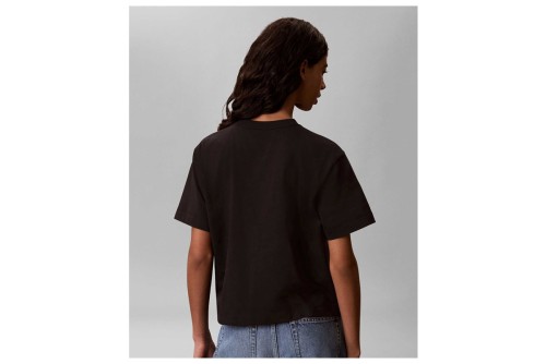 Calvin Klein Monologo Boxy T-Shirt Γυναικείο (LV047G826G UB1)
