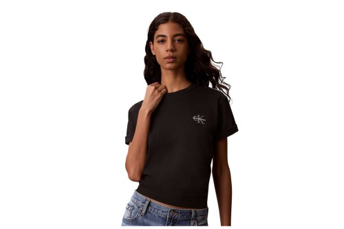 Calvin Klein Monologo Boxy T-Shirt Γυναικείο (LV047G826G UB1)