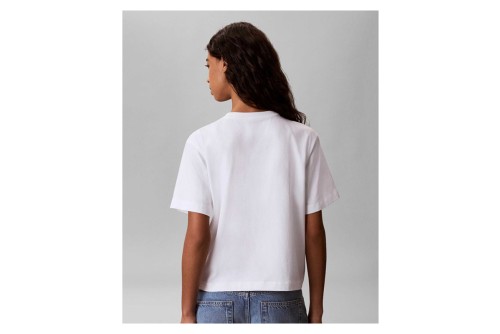 Calvin Klein Monologo Boxy T-Shirt Γυναικείο (LV047G826G YAF)