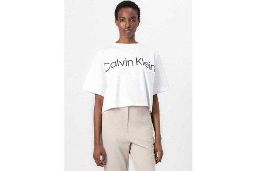 Calvin Klein Boxy Logo Graphic T-Shirt Γυναικείο (LV047G839G YAF)