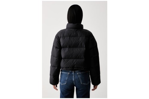 Calvin Klein Essential Cropped Μπουφάν Puffer Γυναικείο (LV047H503G UB1)