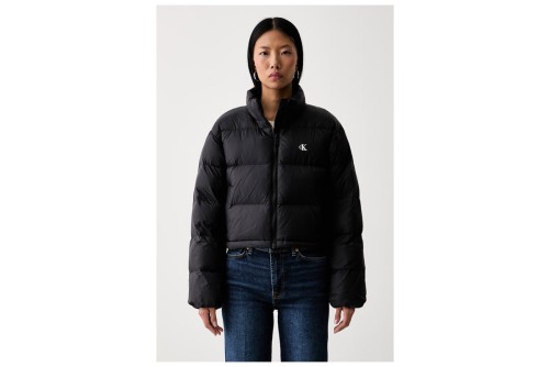 Calvin Klein Essential Cropped Μπουφάν Puffer Γυναικείο (LV047H503G UB1)