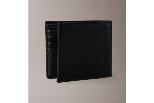 Calvin Klein Embossed Monologo Bifold Πορτοφόλι (LV04D1156G UB1)
