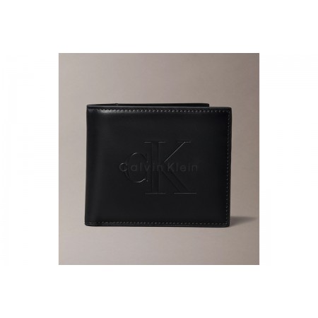 Calvin Klein Nappa Leather Rfid Billfold Πορτοφόλι 
