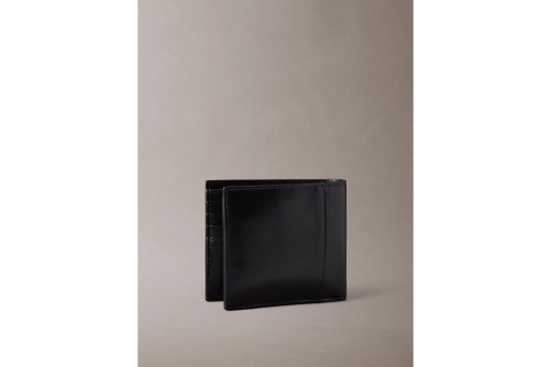 Calvin Klein Leather Bifold Πορτοφόλι (LV04D1163G UB1)