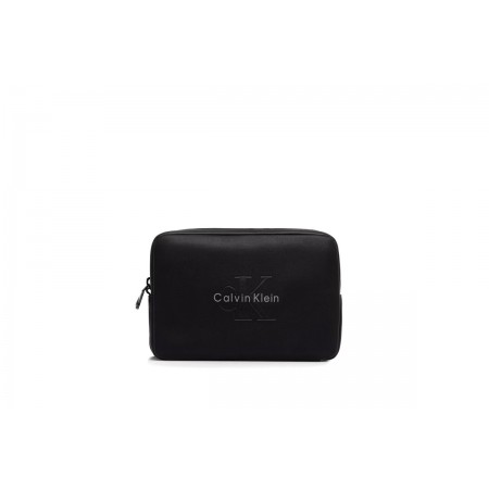 Calvin Klein Bold Pouch With Handle Ανδρικό Πορτοφόλι Μαύρο
